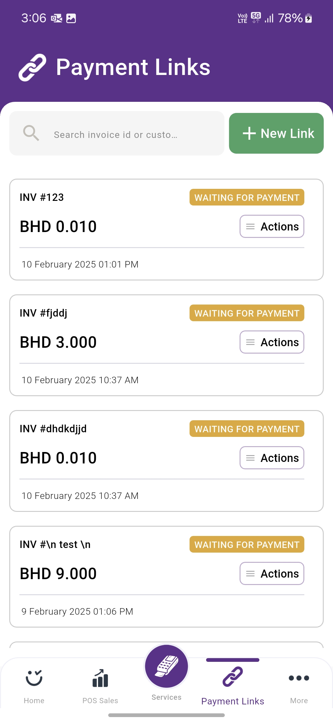 Payment Links