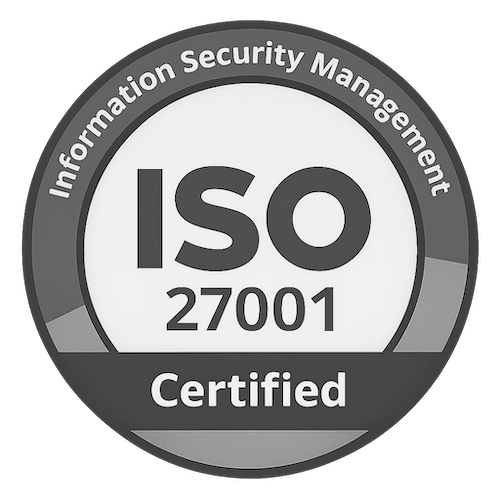 ISO 27001 Certified